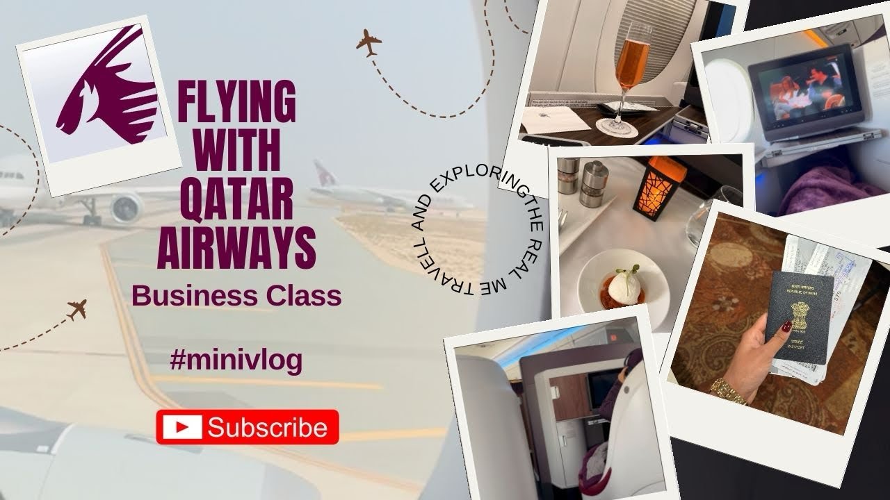 Qatar Airways Business Class Experience!!!!