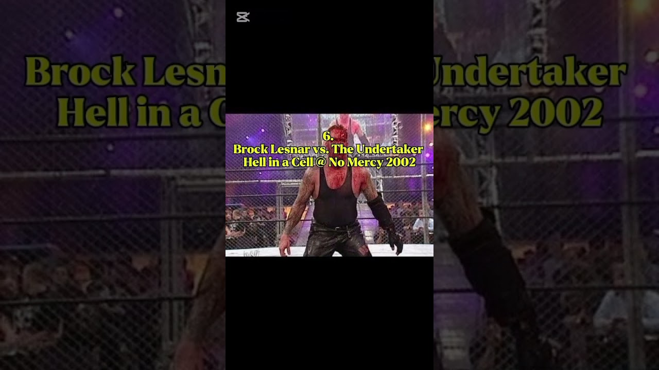 WWE TOP 10 MOST brutal matches. #top