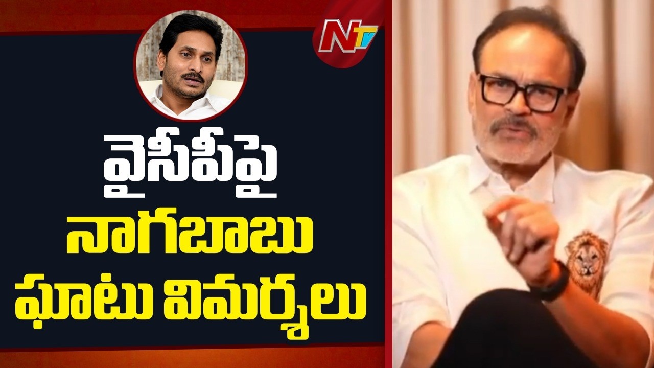 వైసీపీ హిందూ ద్రోహి | Nagababu Sensational Comments on YCP Party | YS Jagan | NTV Telugu