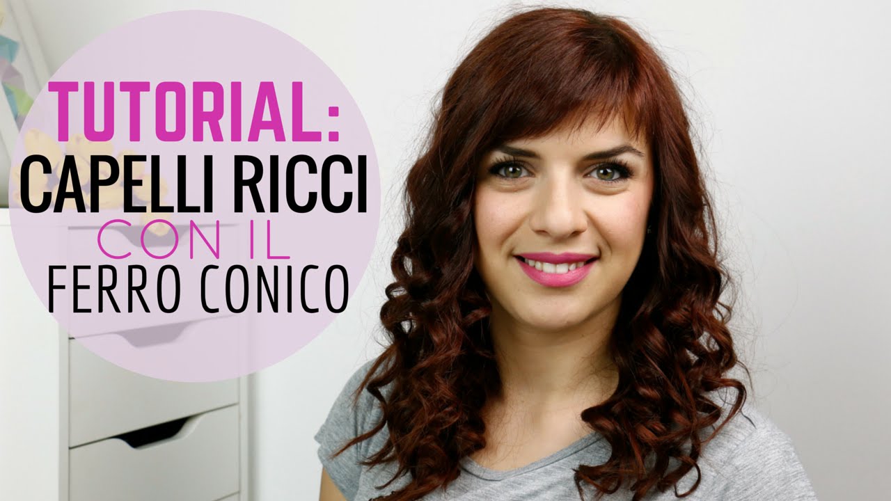 Tutorial: Capelli Ricci Con il Ferro Conico | NurseLinda87