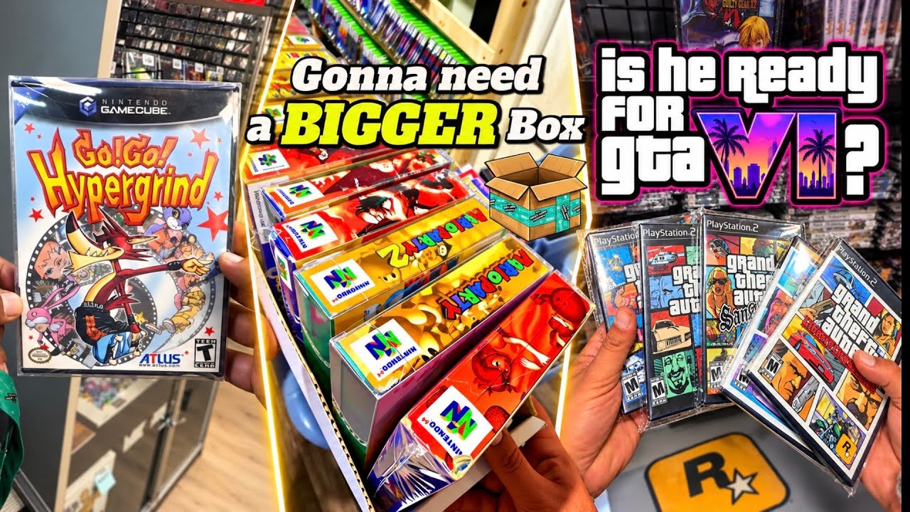 3 Retro Game Orders in ONE Video! |  ASMR