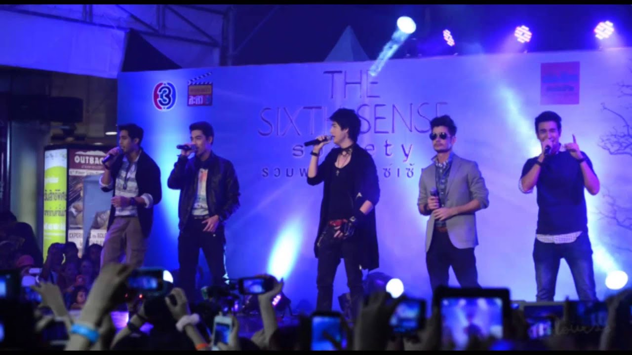 181013 5 หนุ่ม The Sixth Sense - พลังของหัวใจ @ The Sixth Sense Society รวมพลคนซิกส์เซ้นส์