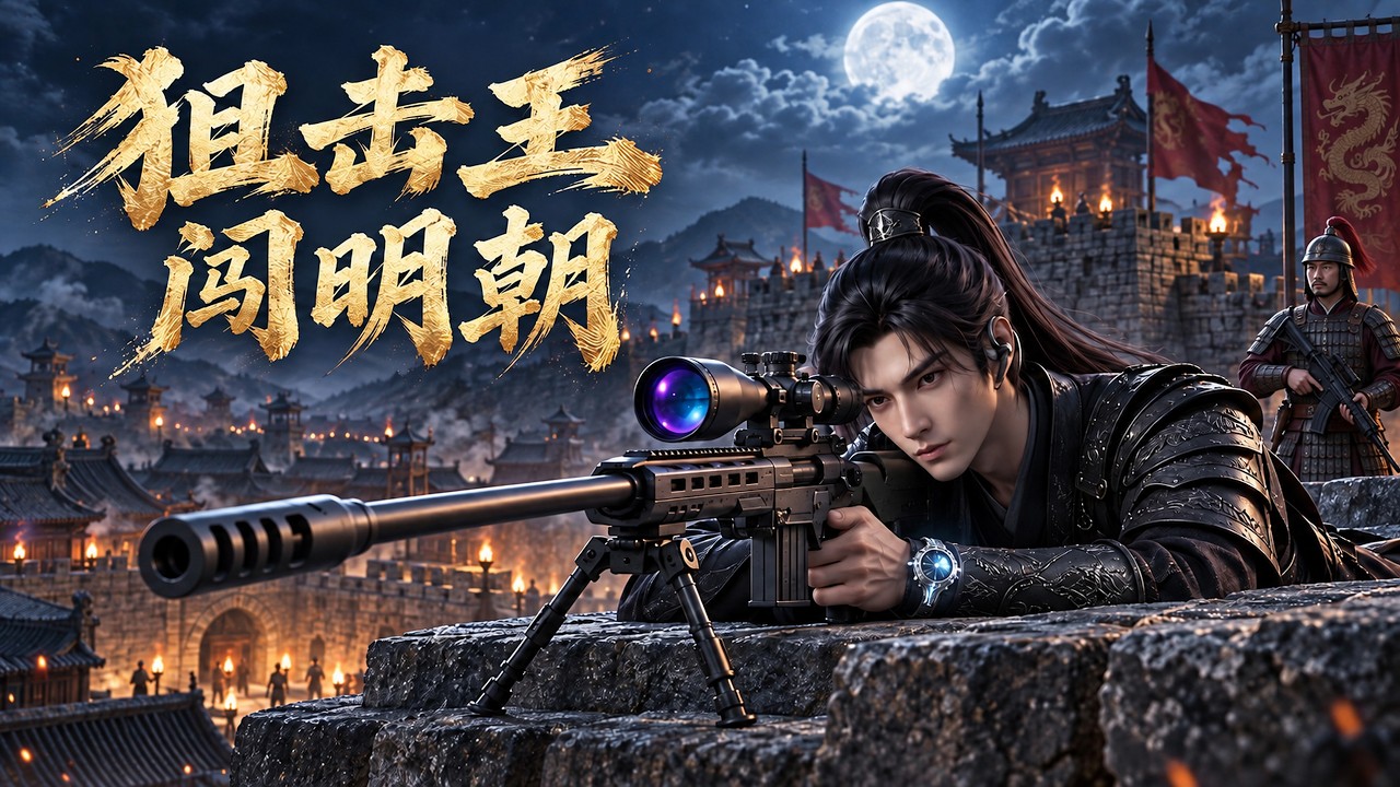 都是穿越明朝，我特种兵狙击手带把狙击枪很合理吧？一空间的众生平等器，七步内是又快有准，七步外我就是古希腊掌管生死的快枪神！#漫画解说 #小说 #历史脑洞
