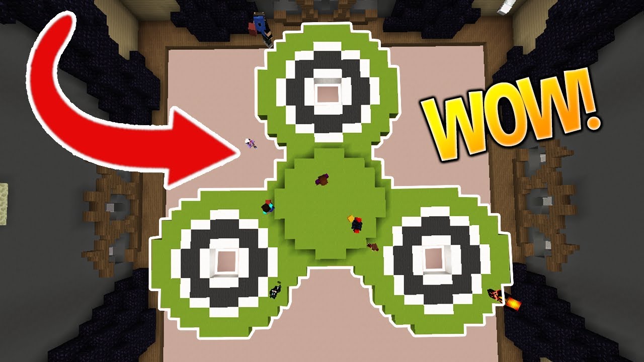 1000 MPH FIDGET SPINNER! (Minecraft Build Battle)