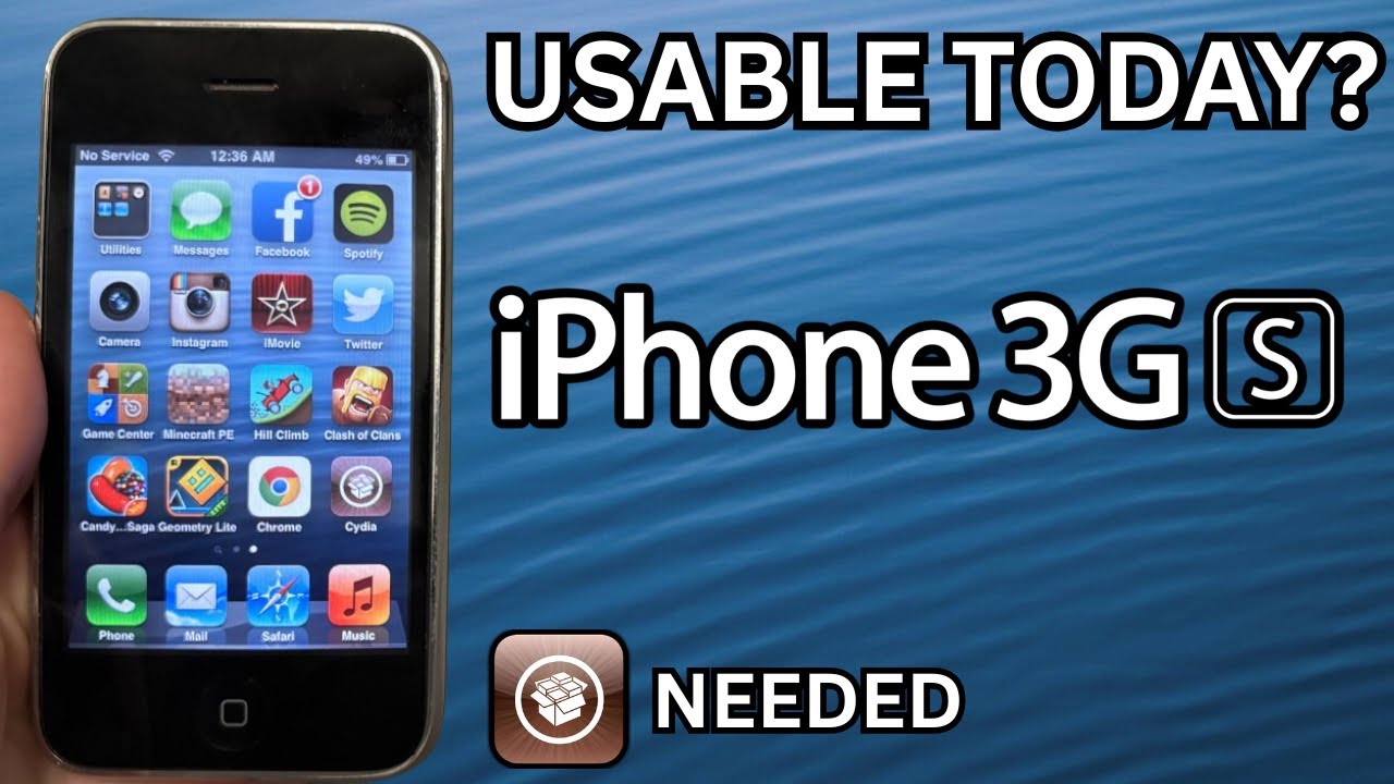Опыт использования iPhone 3GS в 2025 году
