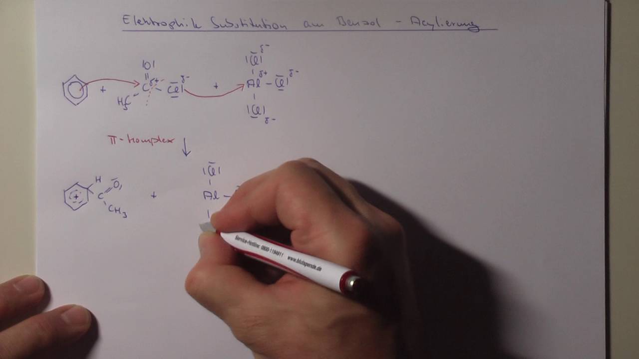 Acylierung Benzol