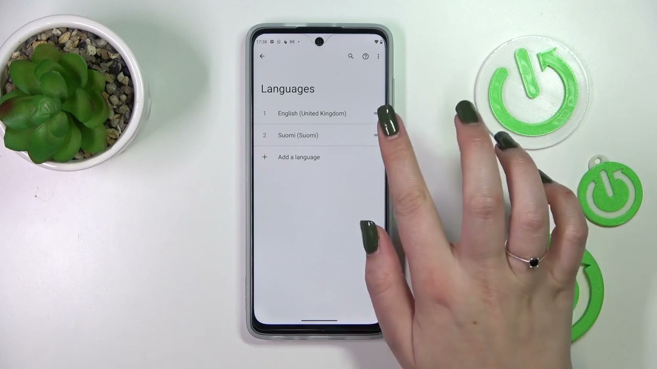 How to Change the System Language on the MOTOROLA Moto G62