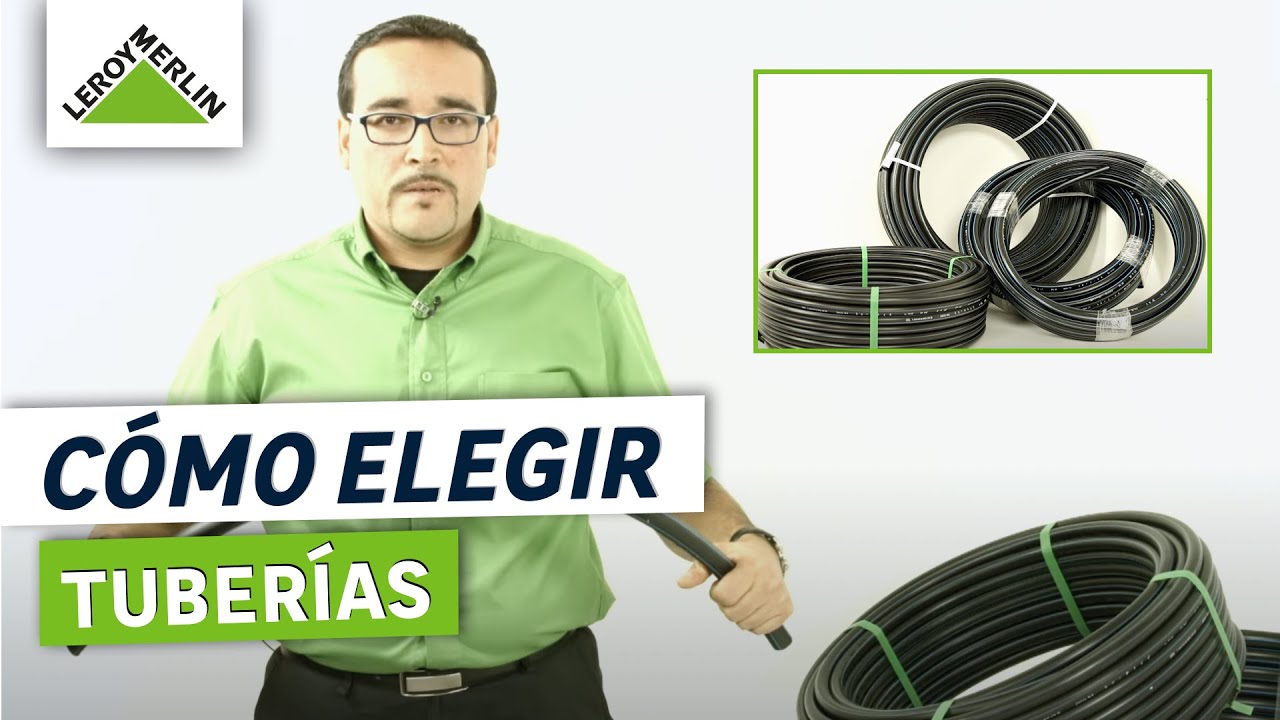 C&oacute;mo elegir tuber&iacute;as para acometidas de agua en exterior | Gu&iacute;a paso a paso | LEROY MERLIN