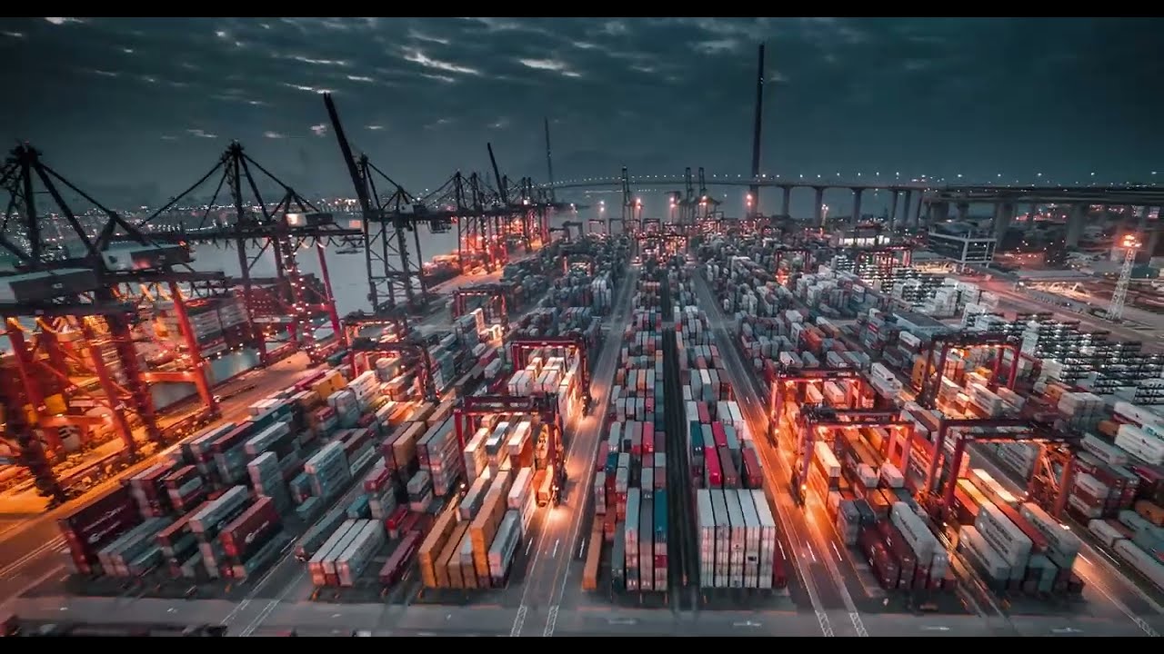 Shipping Shipping, freight, port free stock video  Free for use & download