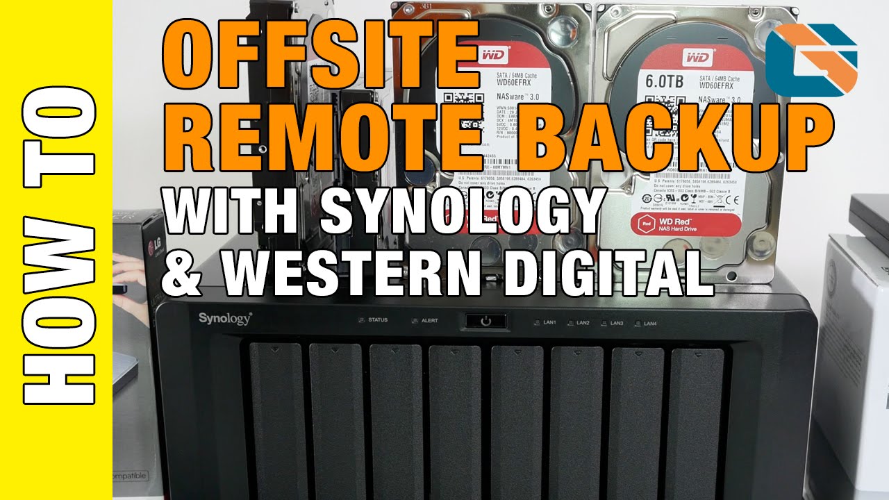 Offsite Remote Backup with Synology & Western Digital