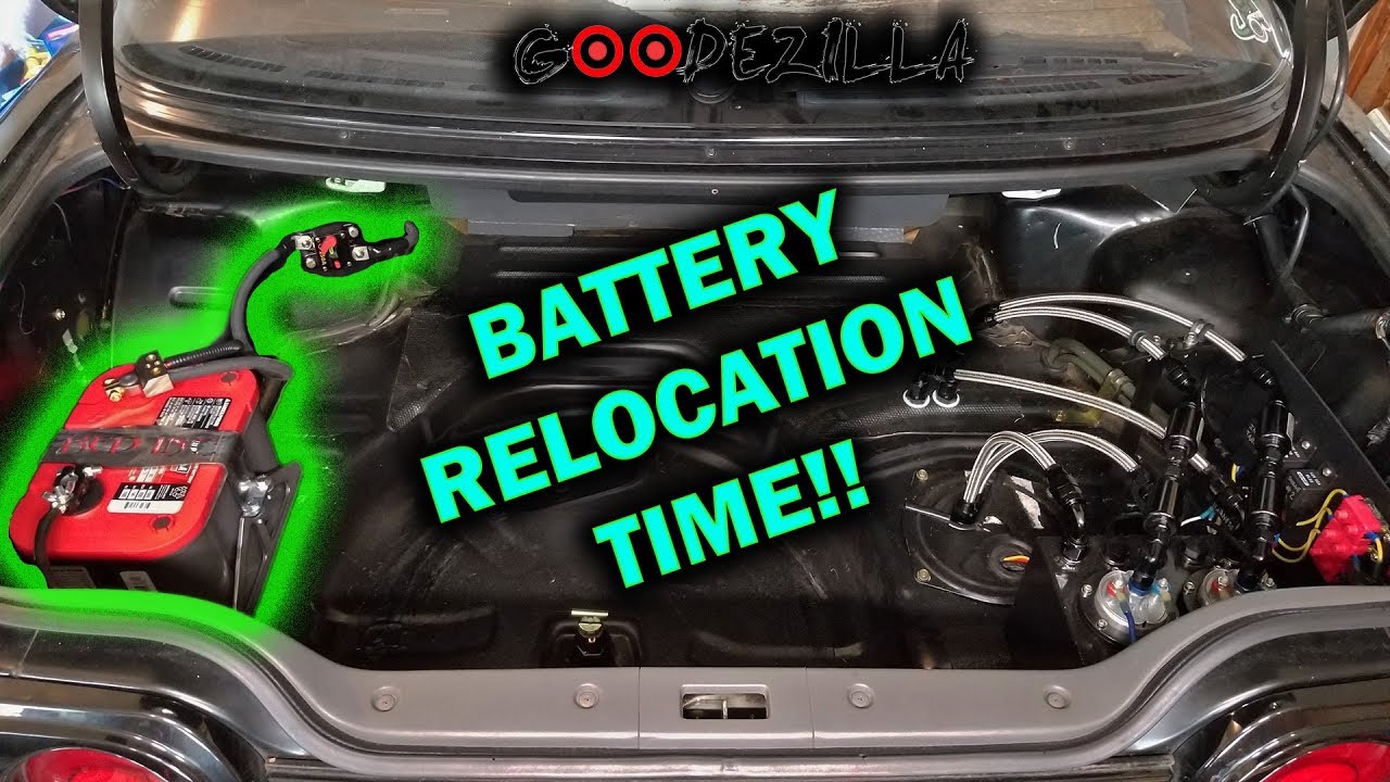 R32 Skyline Battery Relocation | How To