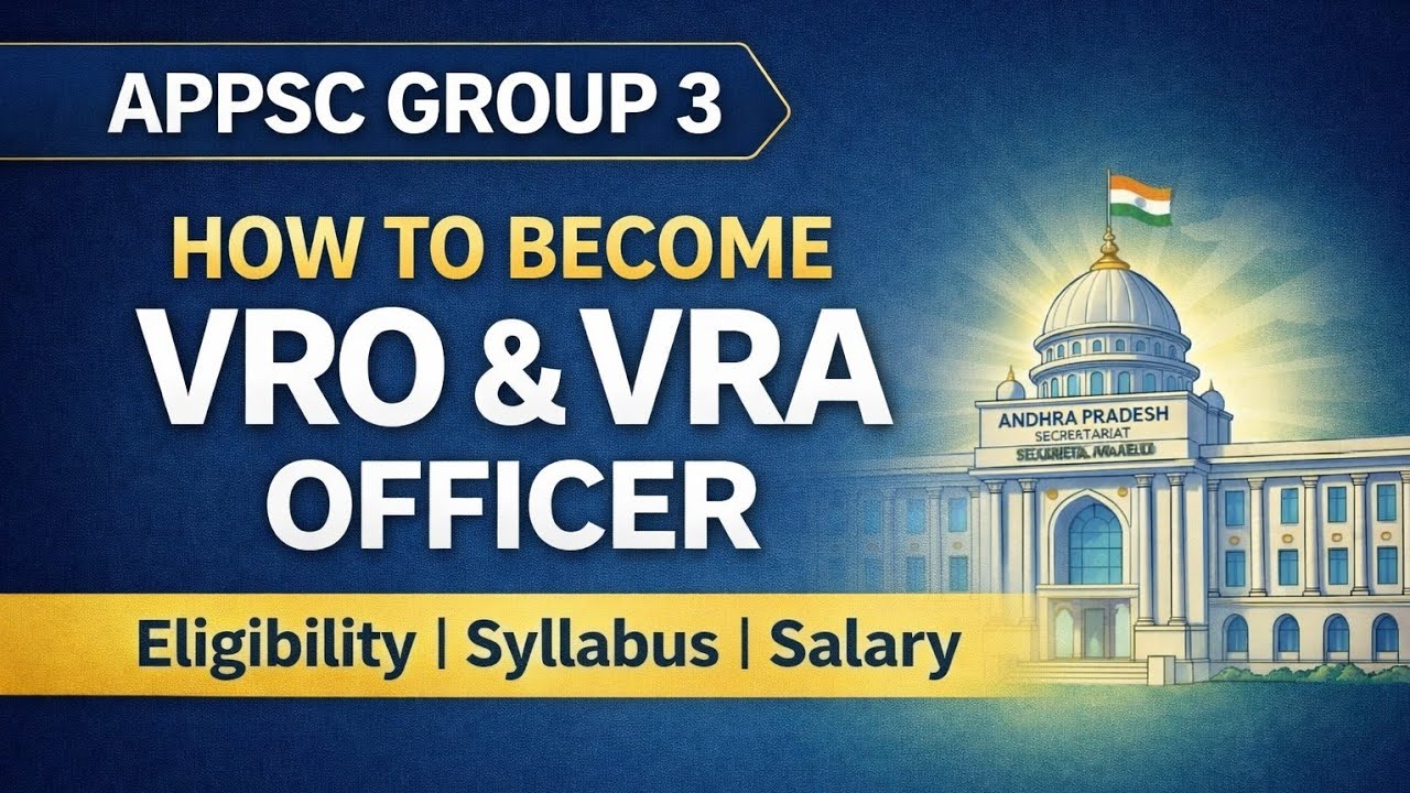 AP VRO & VRA Notification 2026 పూర్తి వివరాలు | APPSC Group 3 Notification | Telugu | By Ganesh