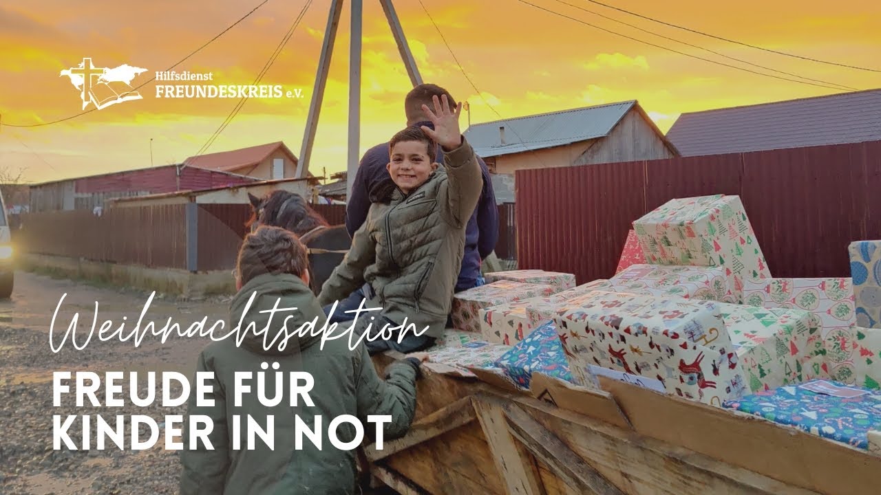 WEIHNACHTSAKTION 2023 | Freude für Kinder in Not