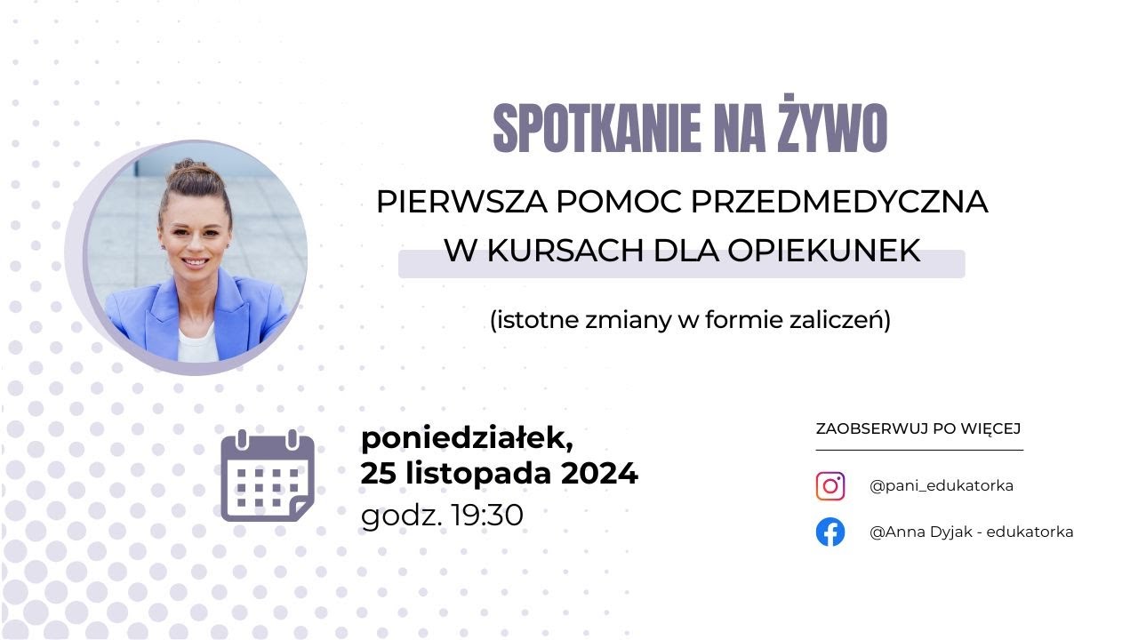 Pierwsza Pomoc Przedmedyczna w kursach dla opiekunek w żłobku