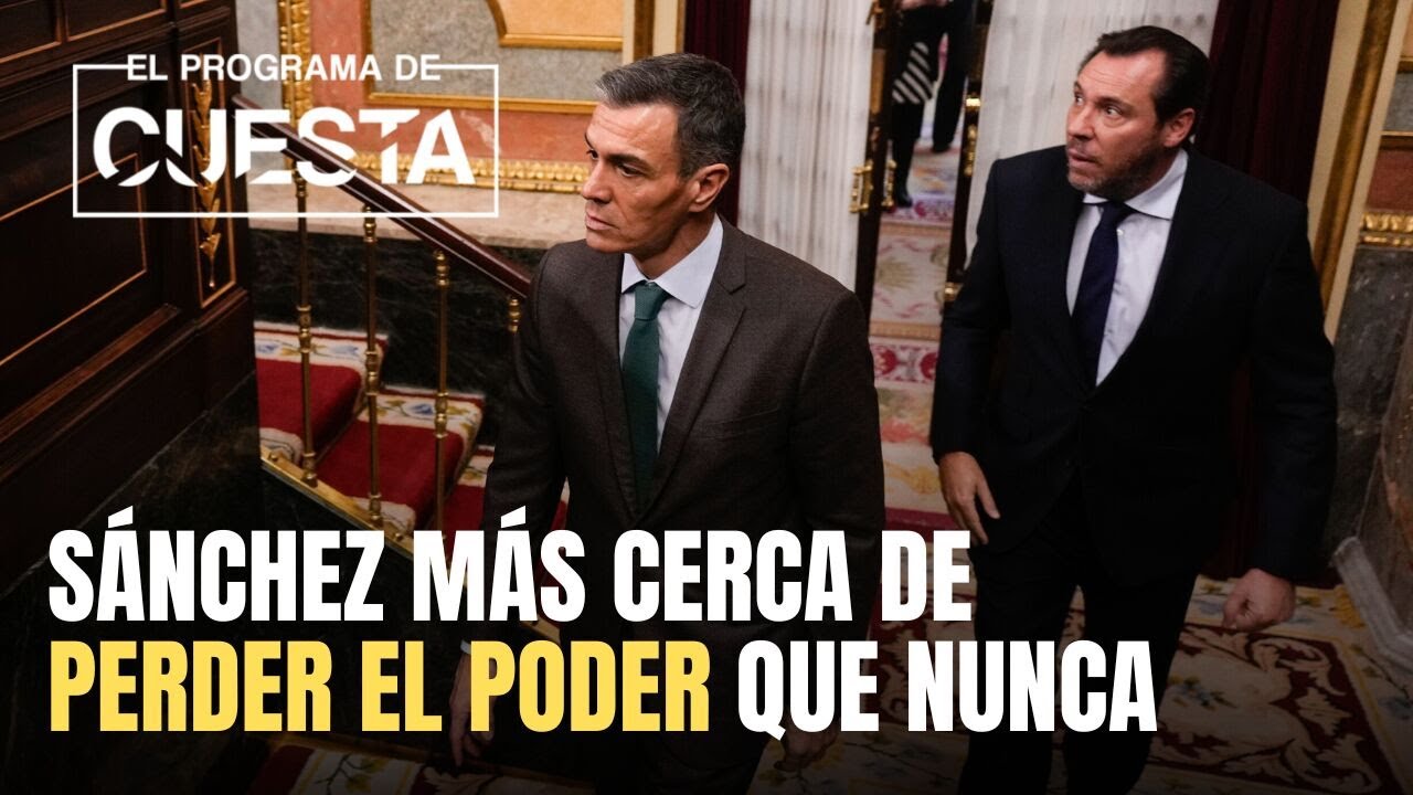 ¿Sánchez se hunde aún más? Terremoto en las encuestas tras el accidente de Adamuz