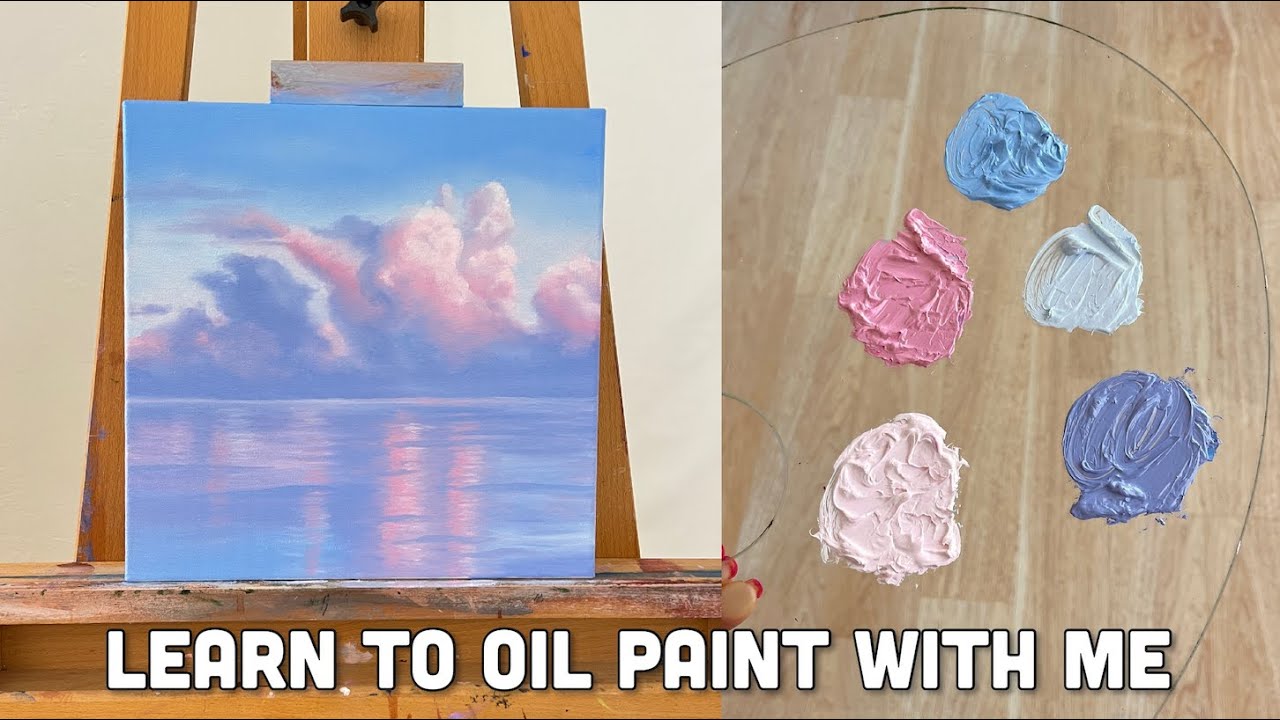 LEARN TO OIL PAINT WITH ME! ♡ | Transitioning from acrylic painting