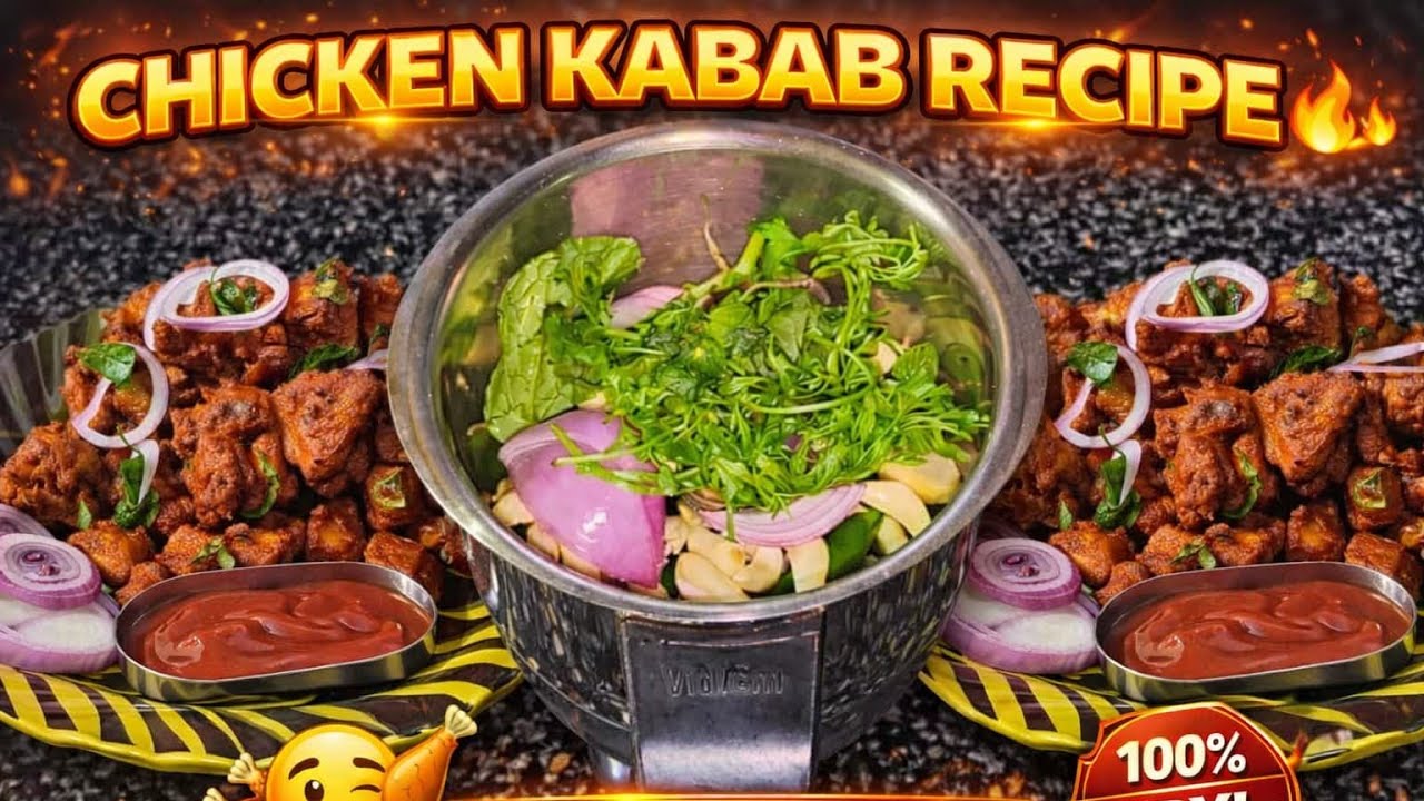 ಸ್ಪೆಷಲ್ ಚಿಕನ್ ಕಬಾಬ್ ರೆಸಿಪಿ ಟ್ರೈ ಮಾಡಲೇಬೇಕು 💯 Chicken Kabab Recipe @SujiRuchiAduge 