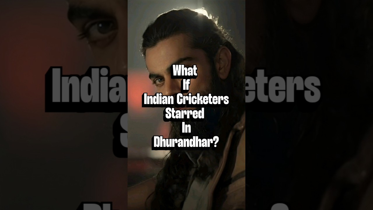 What if Indian Cricketers starred in Dhurandhar? #shorts #explorepage