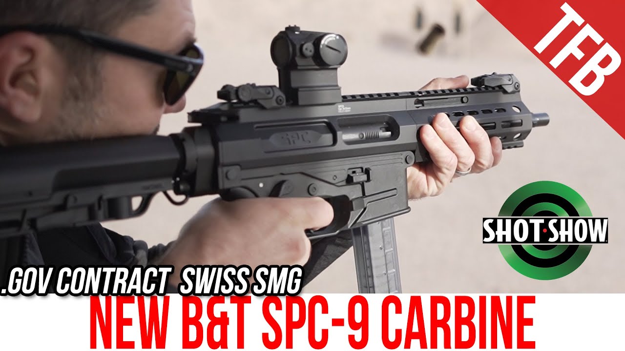 НОВЫЙ карабин B&T SPC-9 калибра 9 мм [SHOT Show 2022]