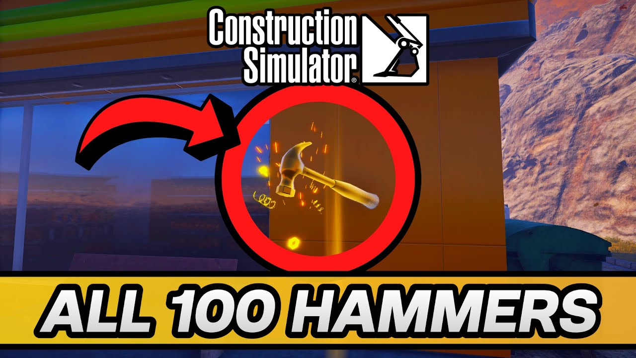 Construction Simulator - All 100 Hammers (Europe Collectibles)