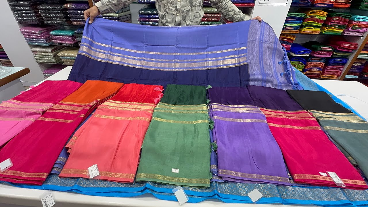 ‼️Valentine’s day special, your favouriate Semi crepe silk saree’s with some new design’s | #saree