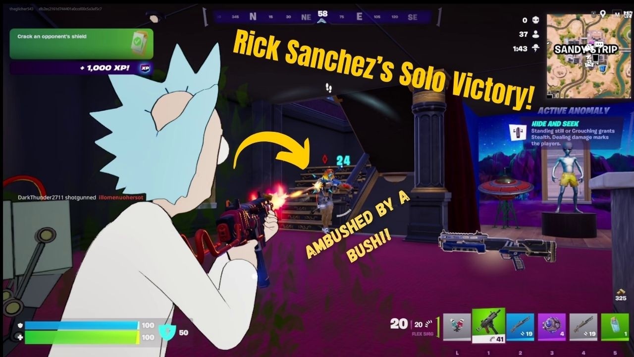 Rick Sanchez's Solo Victory!!