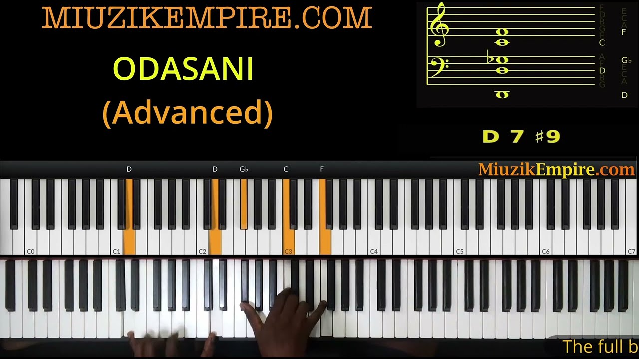 Ghanaian praise - Advanced Piano Tutorial - Ghana Gospel Music - MIUZIKEMPIRE.COM