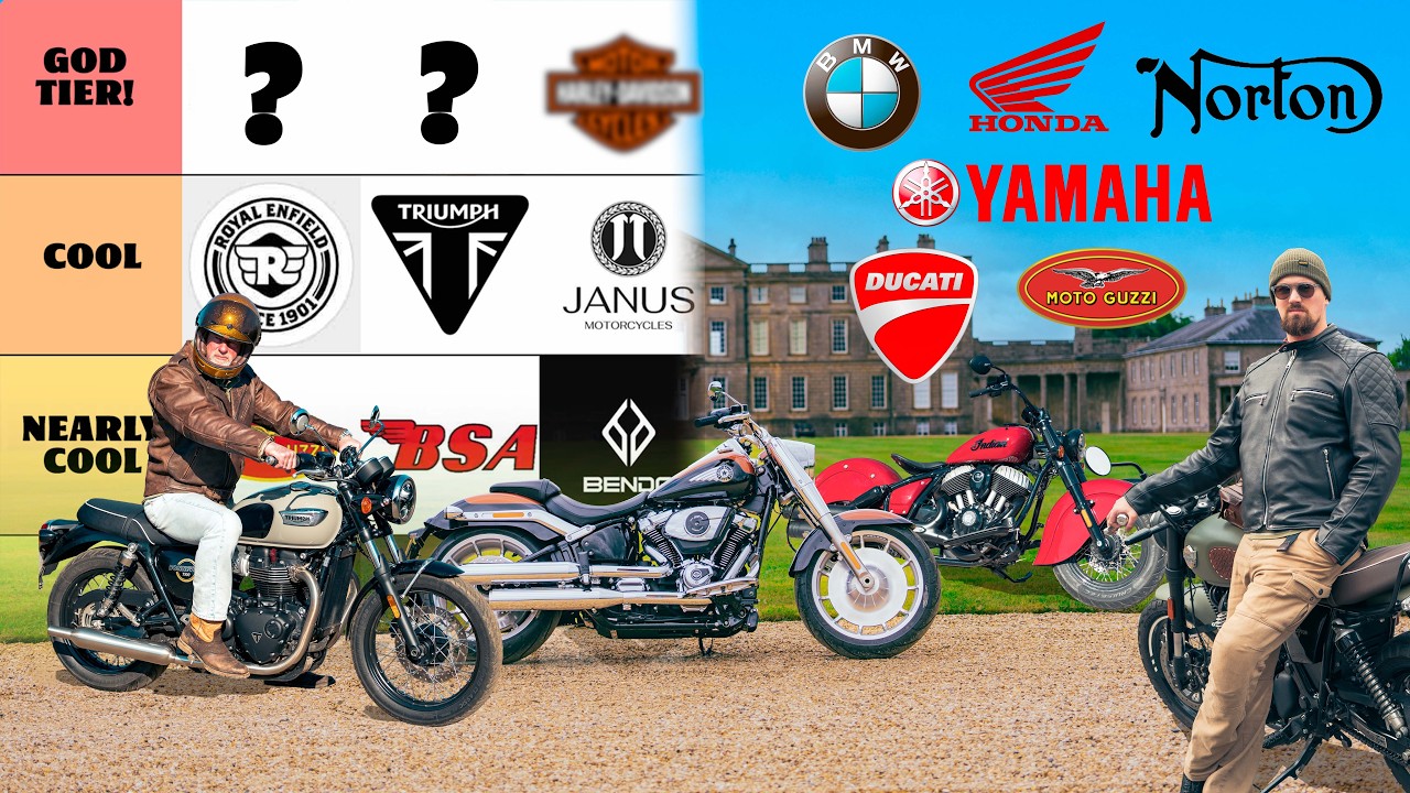 Every Motorcycle Brand Ranked By Coolness