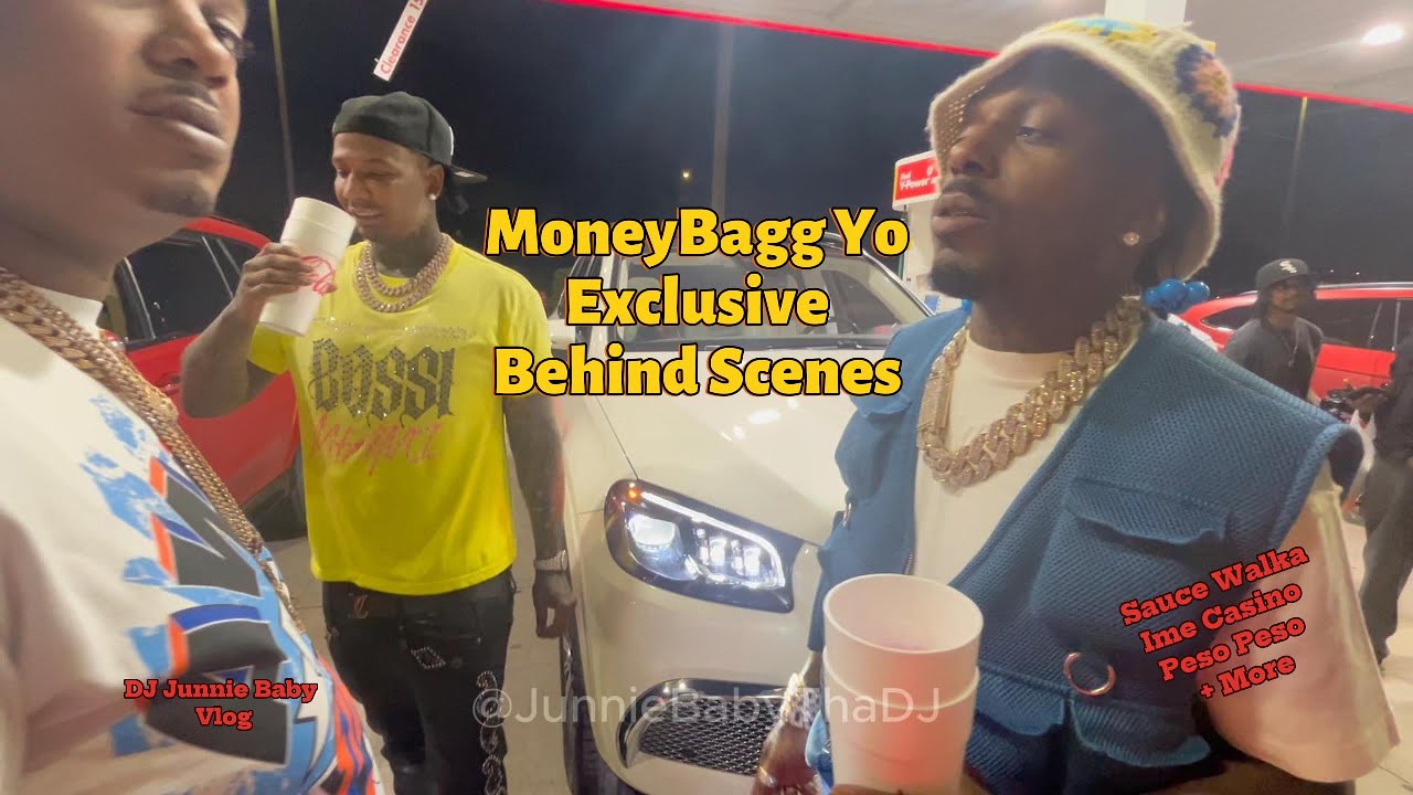 MoneyBagg Yo Behind Scenes New Single /  Maybach & RRs  / Ime Casino / Sauce Walka /Junnie Baby Vlog