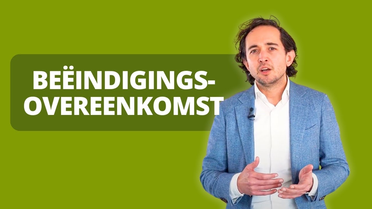Beëindigingsovereenkomst | Joosten Advocaten