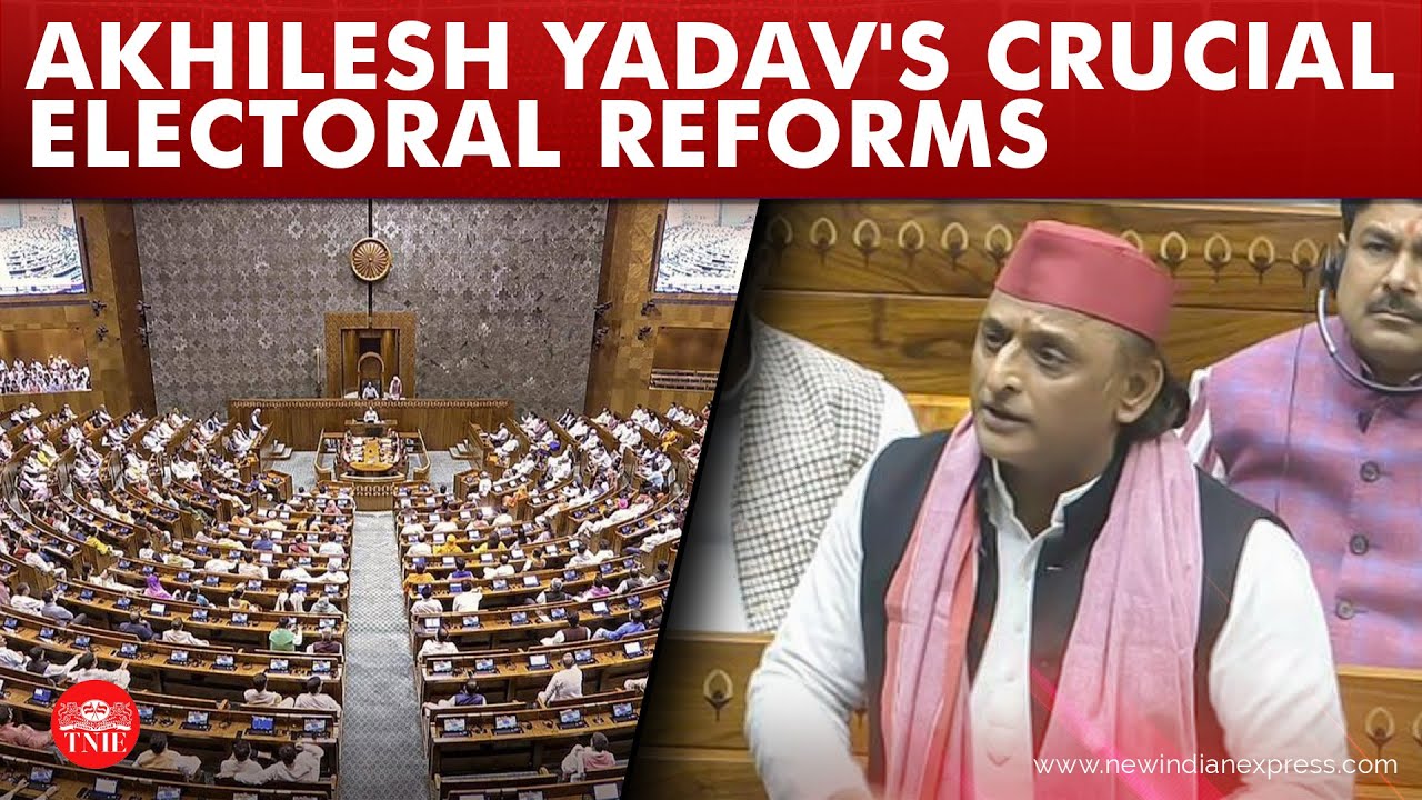 'Reform in Commission will reform elections': Akhilesh Yadav Lok Sabha Full Speech
