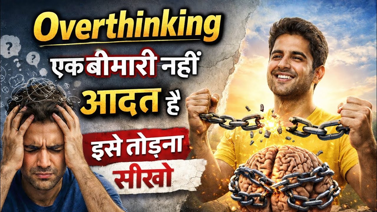 Overthinking एक बीमारी नहीं आदत है | इसे तोड़ना सीखो | @Akasavision 