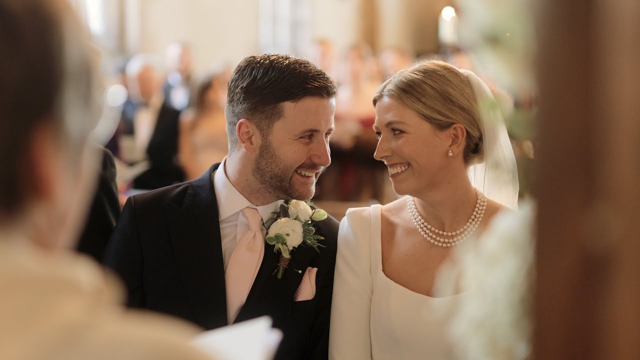 Intimate Church & Garden Marquee Reception Winter Wedding Film  | Izzy & Hector | Nottinghamshire