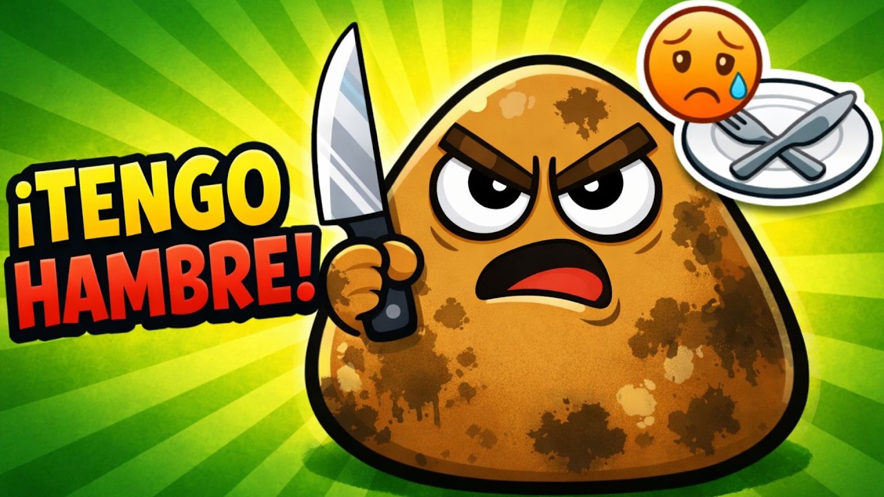Dejé de alimentar a Pou durante días y pasó esto 😱| Pou 3D