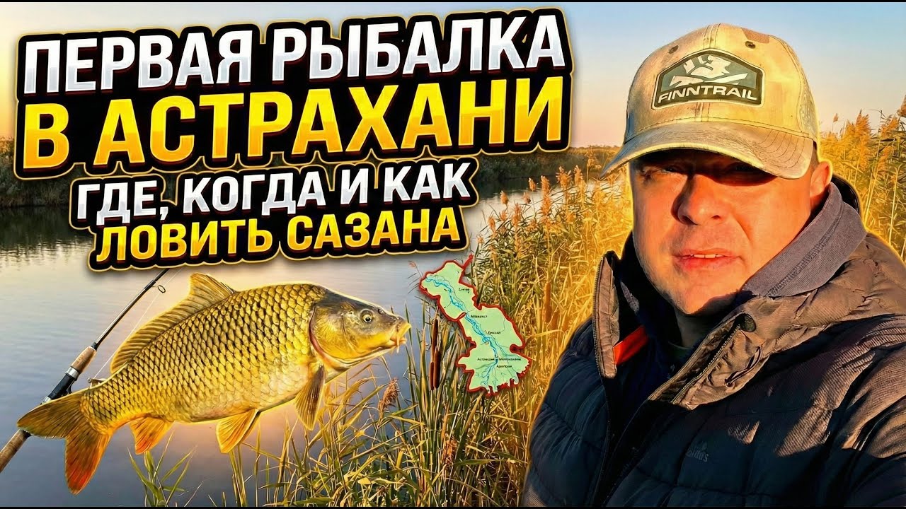 Астраханская рыбалка глазами новичка: где, когда и как ловить сазана