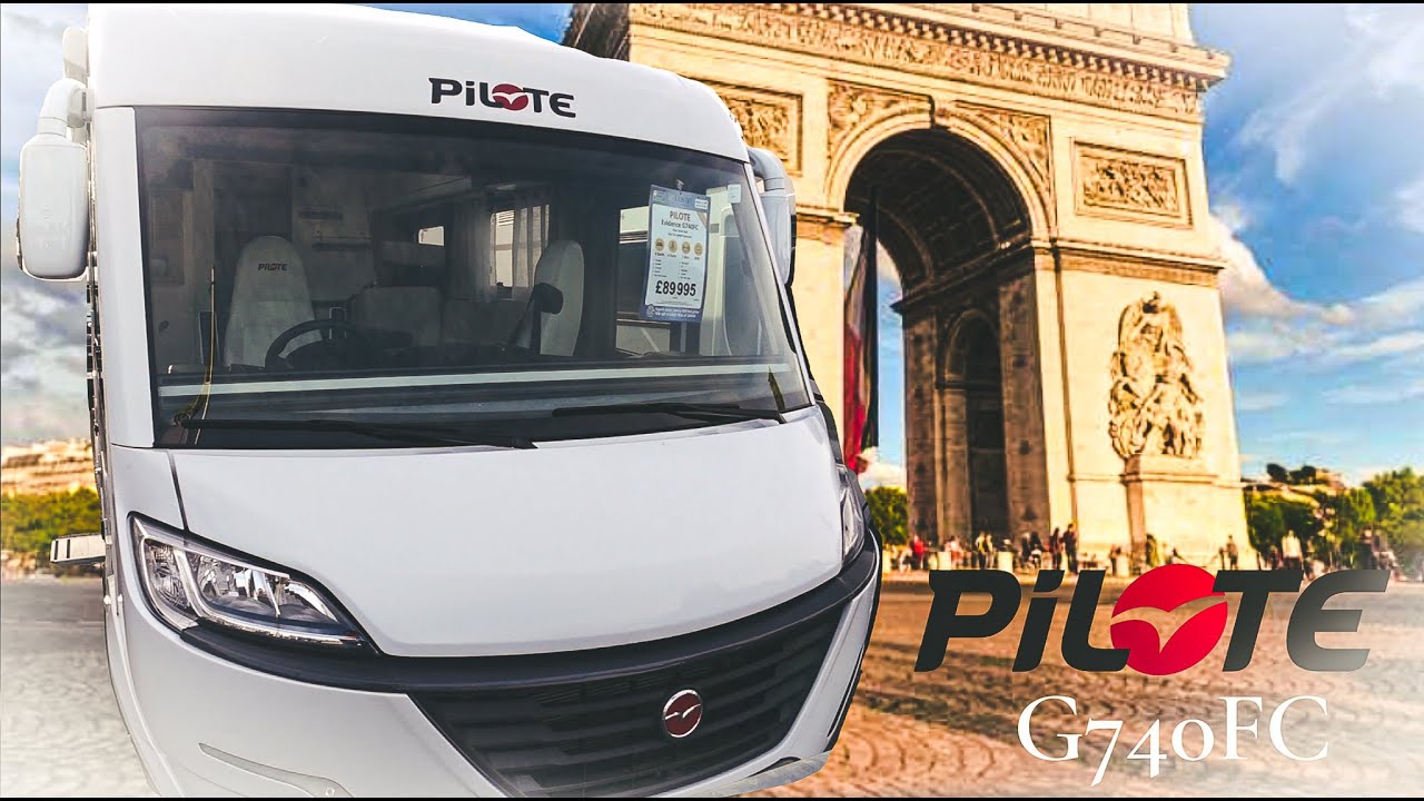 PILOTE Evidence G740FC A Class Island Bed 7.4 Metre Motorhome