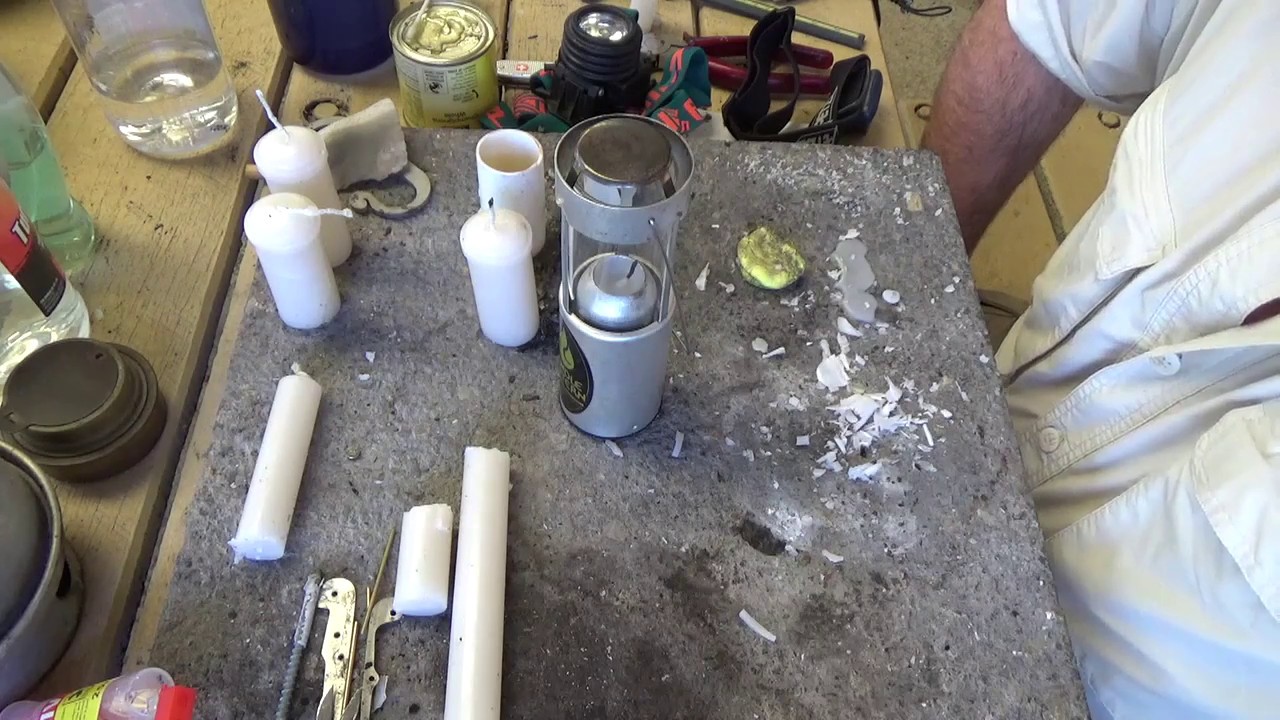 UCO Candle Lantern Candle making