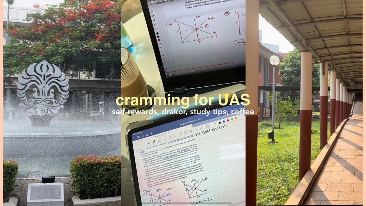 Uni diary ep.12 — cramming for UAS 💨