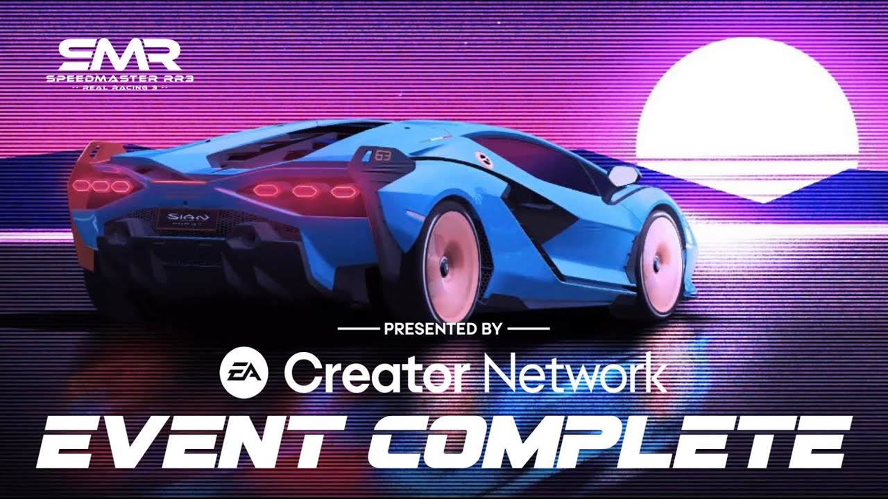Real Racing 3 Hybrid Highway - Lamborghini Sian - Complete Event Walkthrough - Re-upload