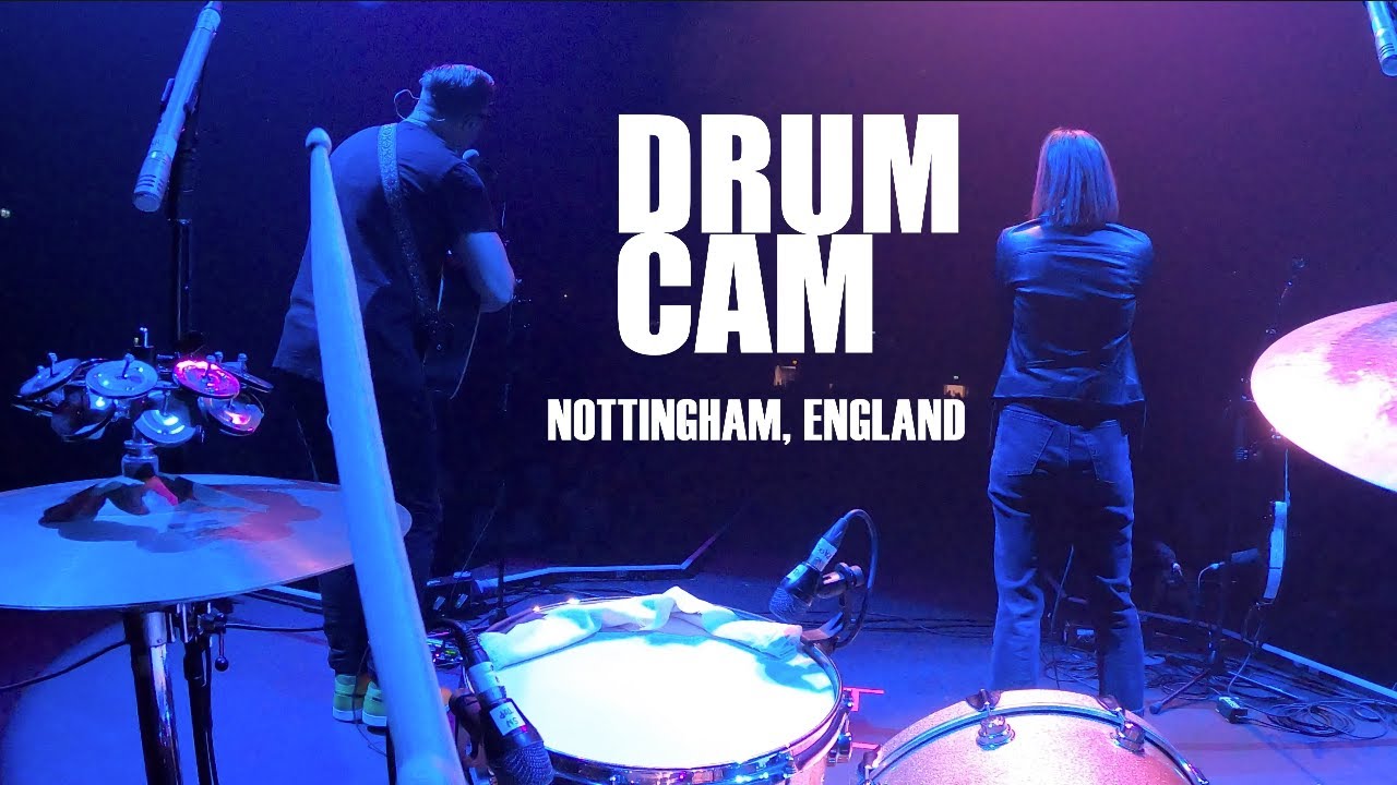 Drum Cam - Live in Nottingham UK // Happiness Is Not A Place - The Wind and The Wave