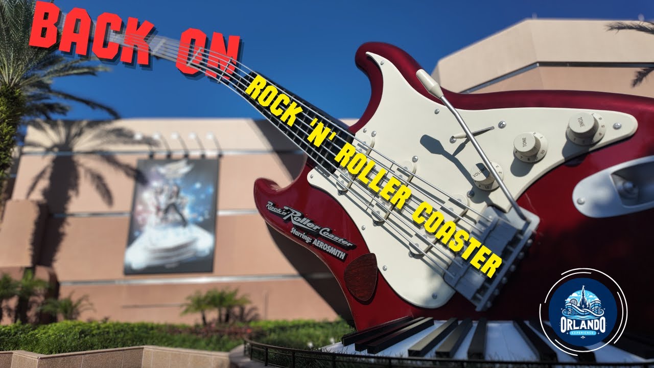Finally back on Rock 'n' Roller Coaster!