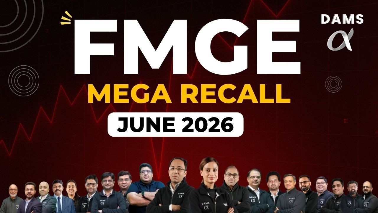 FMGE June 2026 Mega Recall with DAMS faculty