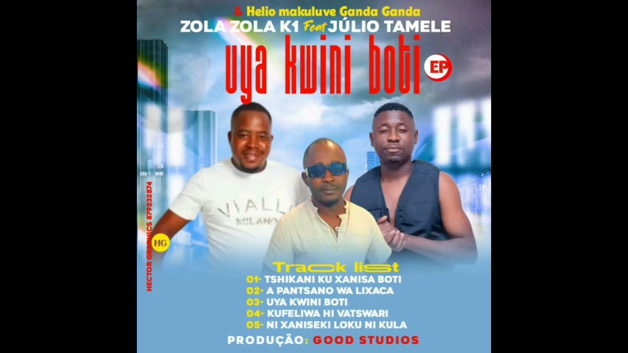 ZOLA K1 FT JÚLIO TAMELE & HÉLIO MAKULUVE GANDA GANDA - kufeliwa hi vatswari