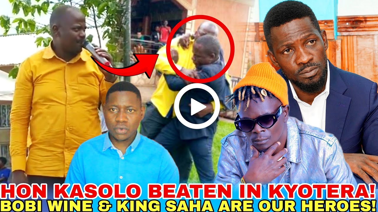 Agakagwawo!Hon Kasolo Bamukubidde e Kyotera!Talikiddira Bobi Wine ne King Saha tebasobya!