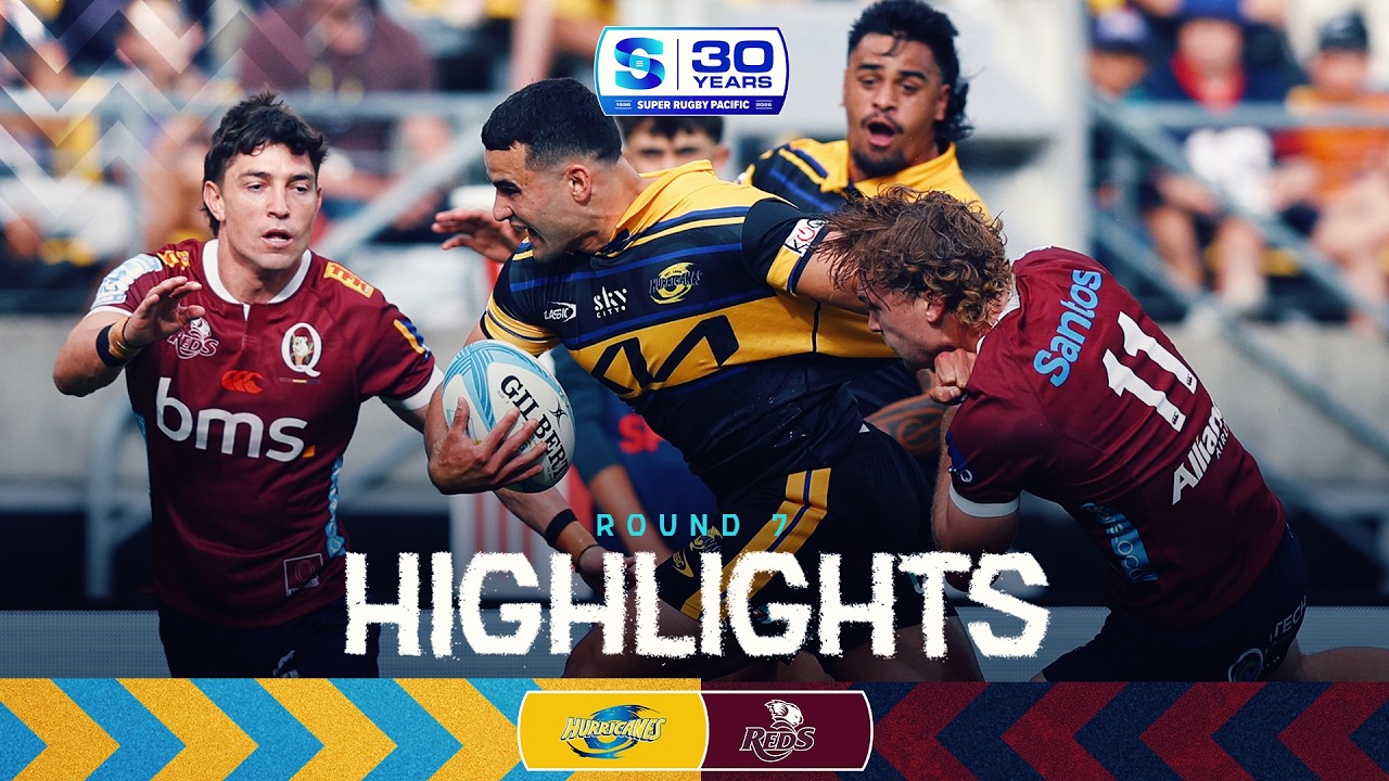 HURRICANES v REDS | Rd 7 Highlights | Super Rugby Pacific 2026