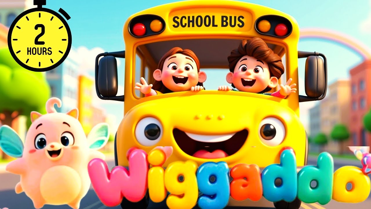 Wheels on the Bus + Baby Shark & More | Nursery Rhymes Compilation for Kids