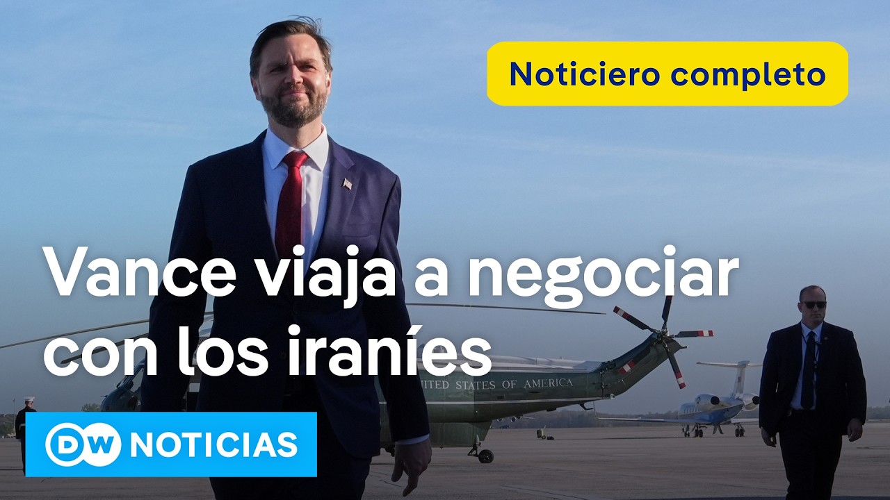 🔴 DW Noticias 10 de abril: La delegaci&oacute;n de Ir&aacute;n llega a Pakist&aacute;n para negociar la paz con EE. UU.