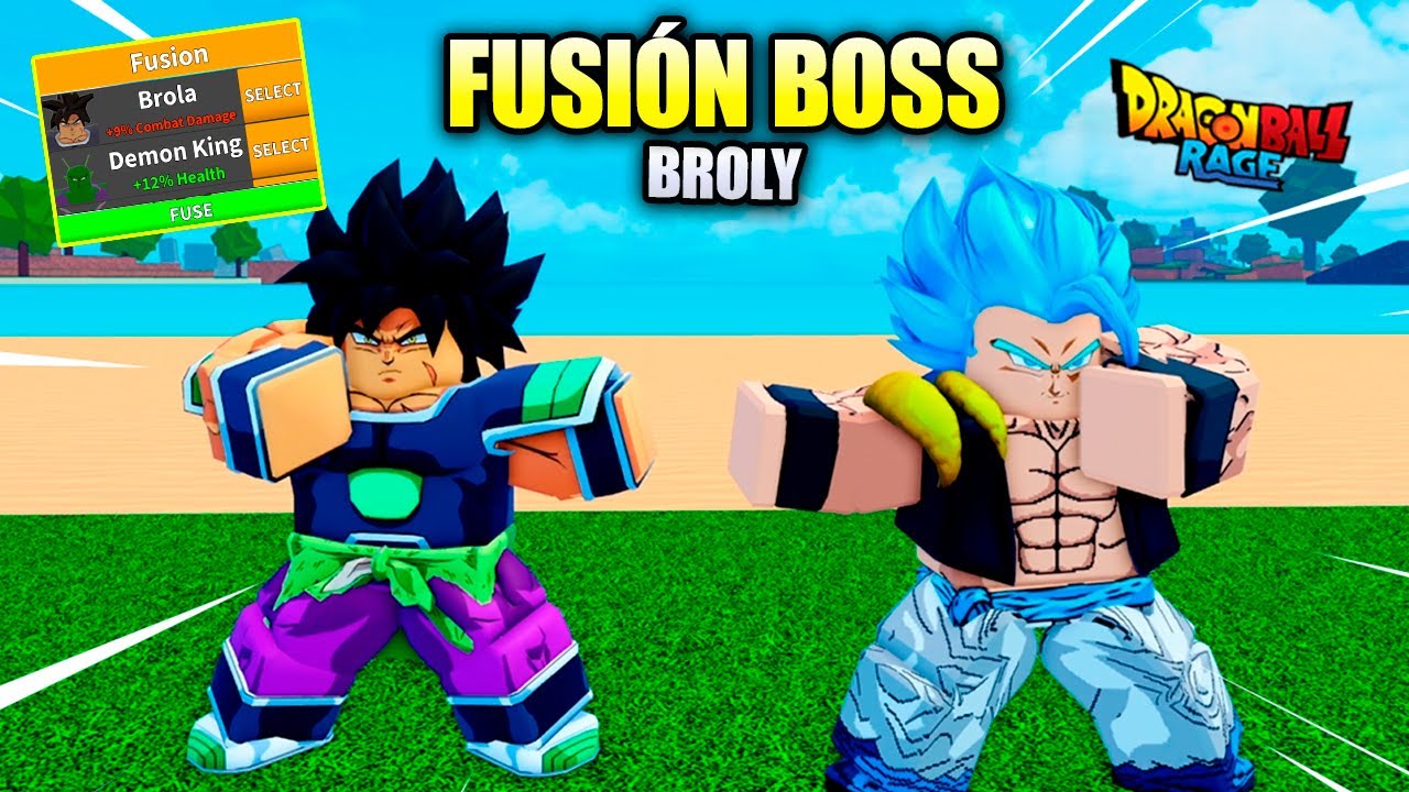[ACTUALIZACIÓN] ¡LA FUSIÓN DE BROLY BOSS Y RECOMPENSAS!🤩 DRAGON BALL RAGE