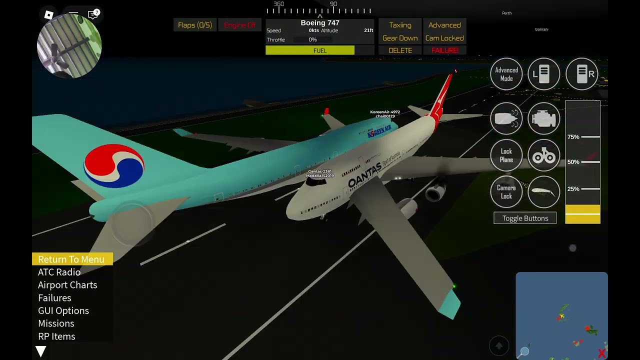 Pilot training simulator Pt 2