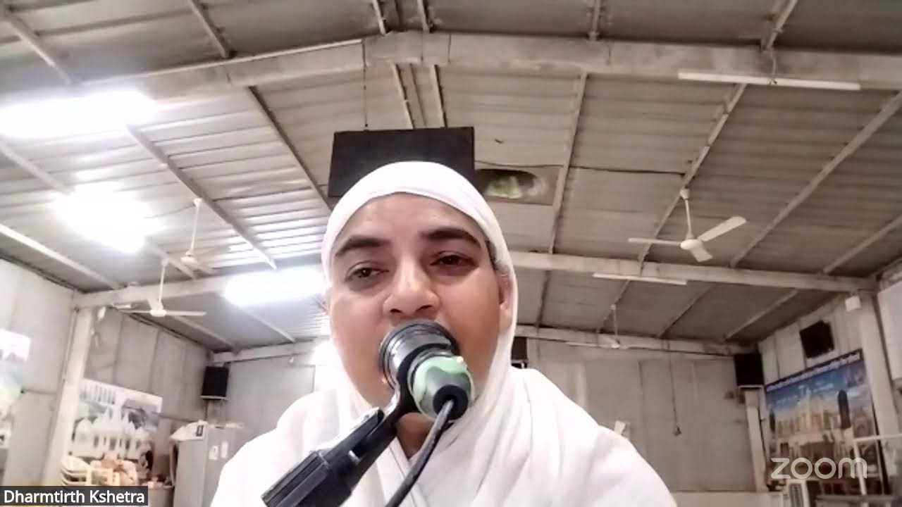 गणिनी आर्यिका आस्थाश्री शिक्षामृत मोक्षशास्त्र धर्मतीर्थ क्षेत्र 25-2-2026%